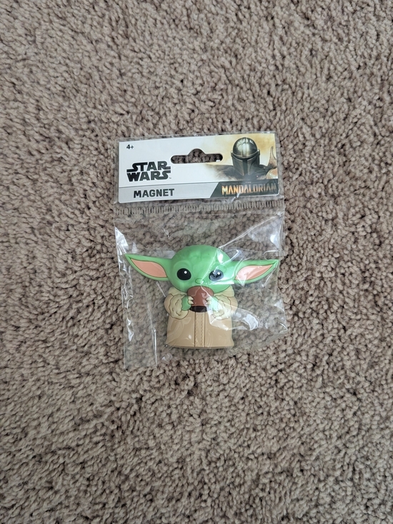 Disney Other - Disney Star Wars Grogu Green and Tan Magnet